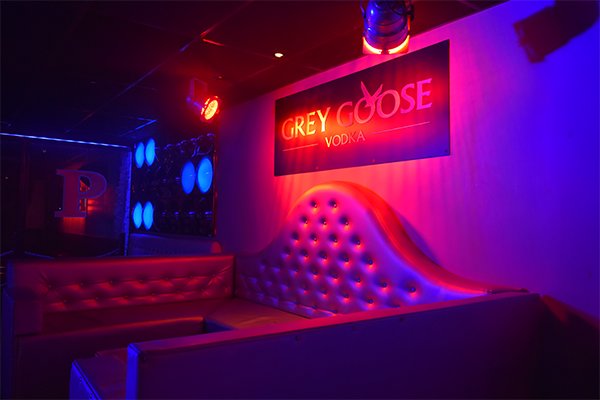 Fauteuil de l'espace vip de la discothèque